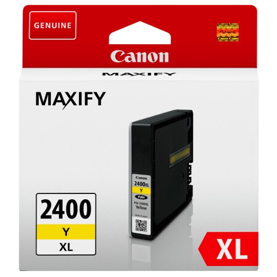 Picture of CANON-INK-PGI-2400XL Y-IB4040/IB4140/  MB5040/ MB5140/ MB5340/ MB5440- YIELD 1500