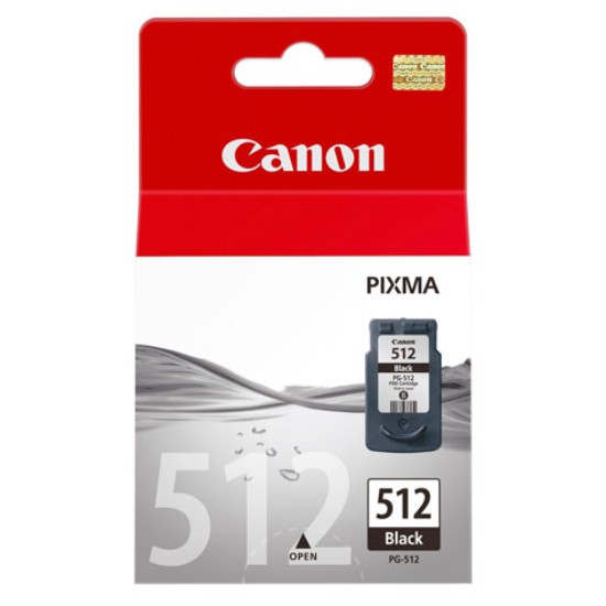 Picture of CANON INK CARTRIDGE PG-512 BK BLACK IP2700, MP240, MP250, MP270, MP280, MX320, MX330, MX340, MX350 , MX360 , MX410 , MX420