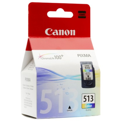 Picture of CANON-INK-CL-513 CLR-IP2700/ MP240/ MP250/ MP270/  MP280/ MX320/ MX330/ MX340/ MX350 / MX360 /MX410 / MX420- YIELD 349