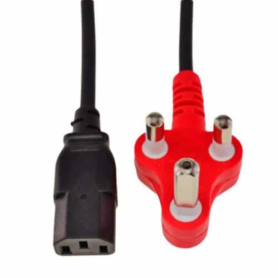 Picture of 1 POWER CABLE KETTLE TO RED PLUG (SHAVED)