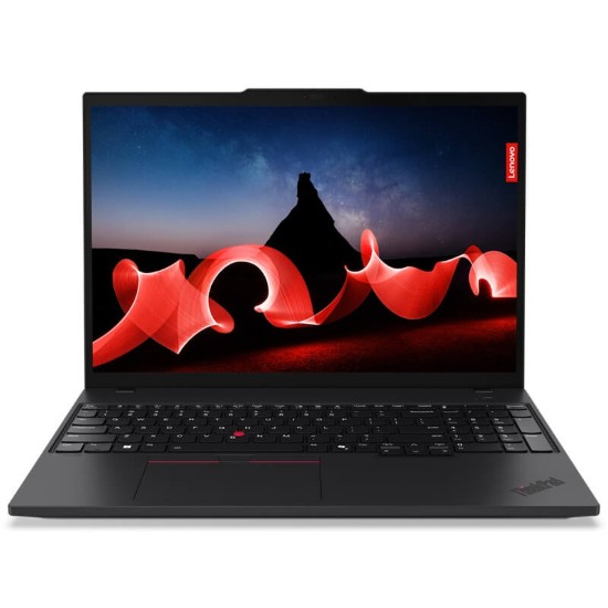 Picture of LENOVO T16,U7-255U, 16GB DDR5,512GB SSD M.2 2280 TLC G4, INTEGRATED, WINDOWS 11 PRO 64, 16.0" WUXGA AG 400NITS, 5M RGB+IR CAMERA, INTEL AX211 2X2AX 6E+BLUETOOTH, QUECTEL EM061K-4G, NFC, Y-SCR, Y-FPR, 4 CELL 52.5WHR, 65W USB-C 3PIN-ZA, BKLT KB US-ENG W/NUMERIC PAD, HPD, 3 YEAR CARRY-IN, 3 YEAR PREMIER SUPPORT-HB,