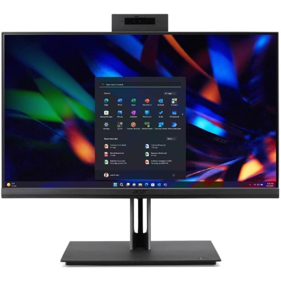 Picture of ACER ALL IN ONE PC- VZ4714G - BLACK- TOUCH- 23.8" FHD -  INTEL CORE I5-13400- GPU: UHD GRAPHICS- RAM:  8GB DDR4 STORAGE:512GB SSD - SECONDARY DRIVE SUPPORT :NONE- OS: WINDOWS 11 PRO -  WI-FI 6.0E- BLUETOOTH 5.0- VIDEO: 1X HDMI PORT - 1 X DISPLAY PORT- USB: 1X USB 2.0, 4X USB 3.2, 1X USB C- KEYBOARD: WITH NUMPAD- WARRANTY: 3 YEAR ONSITE WARRANTY - ACCESSORIES/FEATURES: USB - KYB & MOUSE