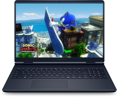 Picture of DELL ALIENWARE 16:INTEL CORE 5 210H (12MB, UP TO 4.80 GHZ), 16GB (2X8GB) 5200MT/S DDR5, 16.0" WQXGA (2560X1600) COMFORTVIEWPLUS 300NITS, NVIDIA GEFORCE RTX 4050 6GB, MEDIATEK WI-FI 7 MT7925 2X2 + BLUETOOTH, BACKLIT KEYBOARD, BATTERY 3 CELL, POWER SUPPLY 130W, OPERATING SYSTEM WINDOWS 11 PRO, SERVICE 3 YEAR BASIC ONSITE