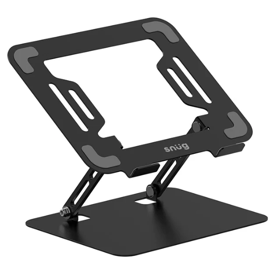 Picture of SNUG MULTIANGLE STEEL LAPTOP STAND FOR 11IN-17IN ROTATING MULTIANGLE ADJUSTABLE 1 YEAR