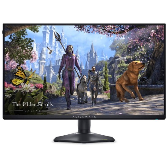 Picture of DELL ALIENWARE 27 4K DUAL-RESOLUTION GAMING MONITOR - 4K UHD (3840 X 2160), STANDARD REFRESH RATE: 180 HZ, STAND ADJUSTMENTS,SWIVEL, HEIGHT, PIVOT, TILT, HEIGHT ADJUSTABLE.3 YEAR EXCHANGE.
