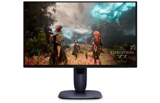Picture of DELL ALIENWARE 27 4K QD-OLED GAMING MONITOR - RESOLUTION / REFRESH RATE: 3840 X 2160/240HZ, STAND ADJUSTMENTS: TILT, IVOT, HEIGHT, SWIVEL, CONNECTIVITY:  DISPLAYPORT 1.4 , 2 HDMI PORTS, USB 5GBPS, 3 YEAR ADVANCE EXCHANGE.
