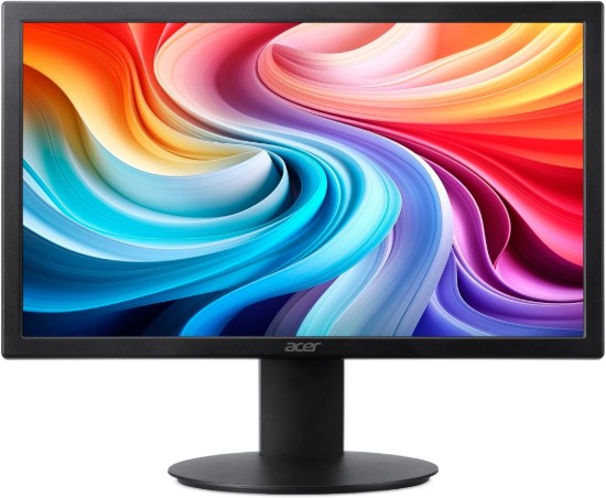 Picture of ACER MONITOR V206H FLAT- 19.5"- (TN) LED- RESPONSE TIME: 5 MS- RESOLUTION: 1600 X 900- VIEWING ANGLE: 178º (H) / 178º (V)- ASPECT RATIO: 16:09- DIGITAL FREQUENCY:100HZ- INTERFACE:(X1) HDMI, (1X) VGA- SPEAKER: NONE  POWER SUPPLY: BUILT-IN TILT: NO PIVOT: NO SWIVEL: NO WARRRANTY: 3 YEAR CARRY IN
