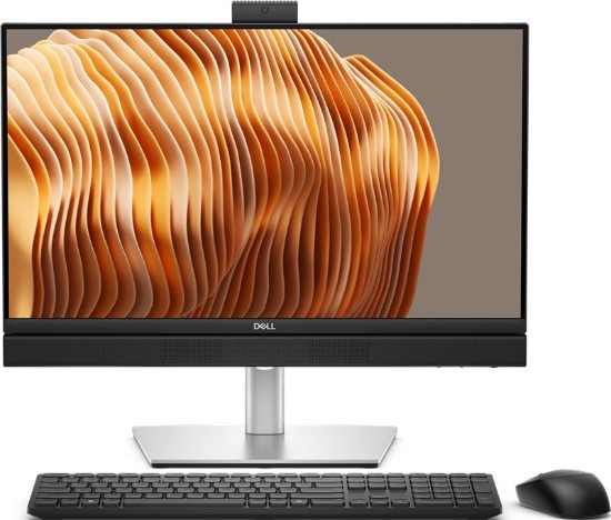 Picture of DELL PRO 24 ALL-IN-ONE PLUS QB24250 INTEL CORE ULTRA 7 265  (13 TOPS NPU, 20 CORES, UP TO 5.3GHZ) 16GB: 1 X 16 GB, DDR5, UP TO 5600 MT/S, NON-ECC 512 GB SSD, TLC INTEGRATED GRAPHICS HEIGHT ADJUSTABLE STAND INTEL WI-FI 6E AX211, 2X2, 802.11AX, BLUETOOTH WIRELESS CARD 23.8", NON-TOUCH, FHD, 100HZ DELL PRO KEYBOARD AND MOUSE - KM5221W - US INTERNATIONAL (QWERTY) - BLACK 160W PSU WINDOWS 11 PRO 3YR PR