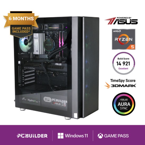 Picture of PCBuilder Ryzen 5 7600 SEEKER Windows 11 Gaming PC
