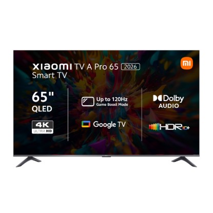 Picture of Xiaomi A Pro 65" QLED 4K Smart TV (HDR10+, Google TV, Dolby Audio, 60Hz)