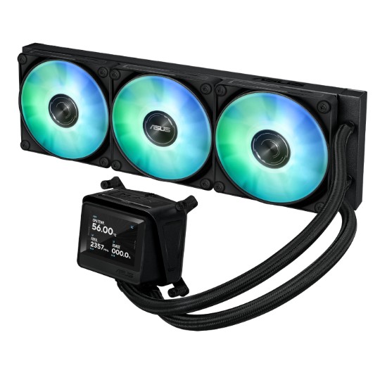 Picture of Asus MAX Gaming LC 360 ARGB LCD All-in-one CPU Liquid Cooler - Black