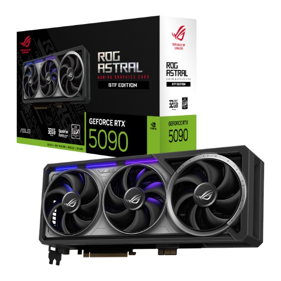 Picture of Asus ROG Astral GeForce RTX 5090 32GB GDDR7 BTF Edition Graphics Card