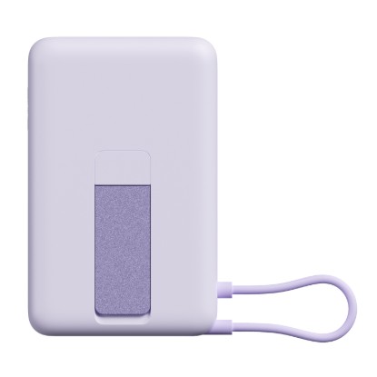 Picture of Xiaomi Magnetic Power Bank 10000 with Built-in Stand - Purple