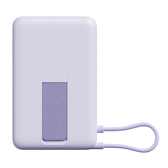 Picture of Xiaomi Magnetic Power Bank 10000 with Built-in Stand - Purple