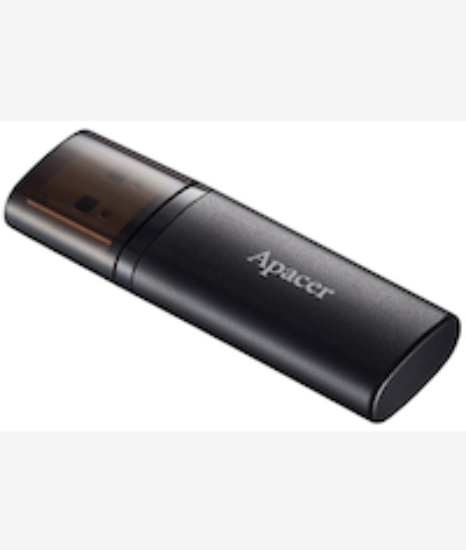 Picture of Apacer 64GB AH25B Black USB 3.2 Flash Drive