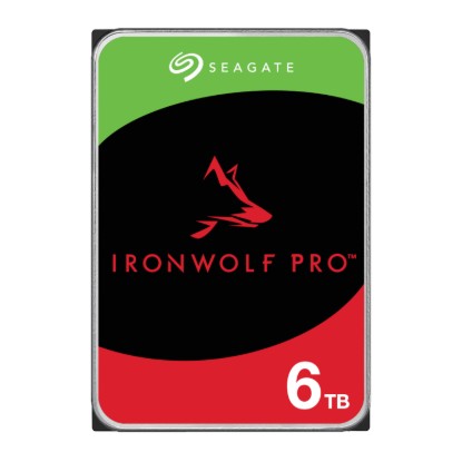 Picture of Seagate Ironwolf Pro 6TB 256MB 7200 RPM 3.5″ SATA HDD