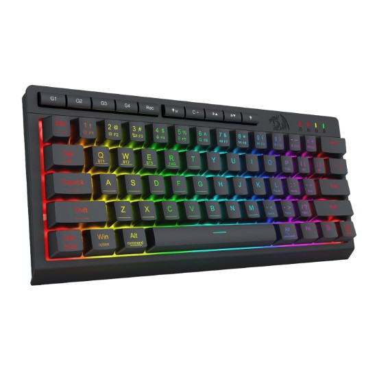 Picture of Redragon SHIVA K522 PRO RGB Wireless Gaming Keyboard- Black