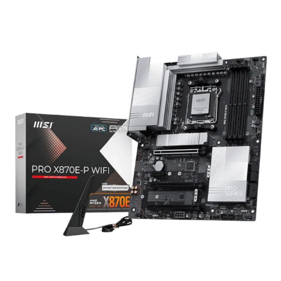 Picture of MSI PRO X870E-P WIFI AM5 ATX Motherboard