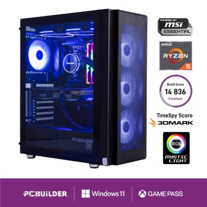 Picture of PCBuilder Ryzen 5 9600X NEXUS Windows 11 Gaming PC