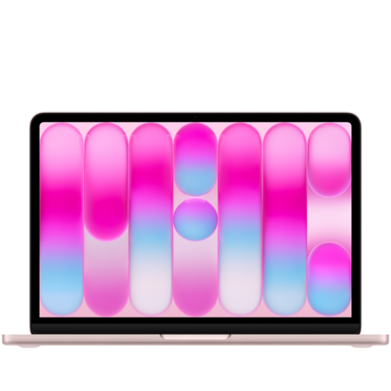 Picture of APPLE 13-inch MacBook Neo: Apple A18 Pro chip with 6-core CPU and 5-core GPU, 8GB, 256GB SSD - Blush,Model A3404