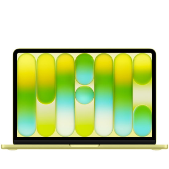 Picture of APPLE 13-inch MacBook Neo: Apple A18 Pro chip with 6-core CPU and 5-core GPU, 8GB, 512GB SSD, Touch ID - Citrus,Model A3404