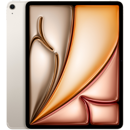 Picture of APPLE 13-inch iPad Air M4 Wi-Fi + Cellular 128GB - Starlight,Model A3462