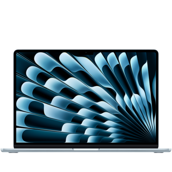 Picture of APPLE 15-inch MacBook Air: Apple M5 chip with 10-core CPU and 10-core GPU, 16GB, 512GB SSD - Sky Blue,Model A3448