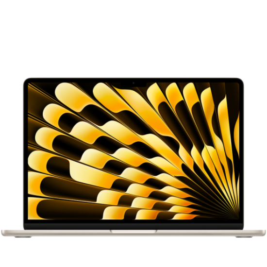 Picture of APPLE 13-inch MacBook Air: Apple M5 chip with 10-core CPU and 8-core GPU, 16GB, 512GB SSD - Starlight,Model A3449