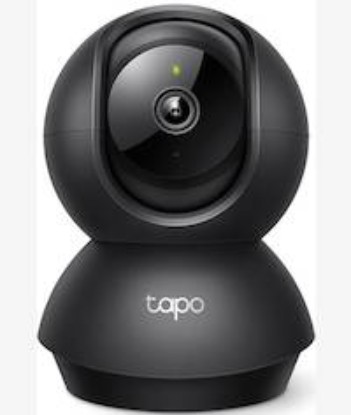 Picture of TP Link Pan or Tilt Home Security WiFi Camera Black