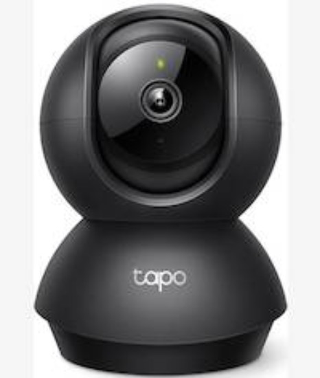 Picture of TP Link Pan or Tilt Home Security WiFi Camera Black