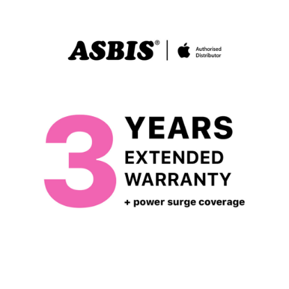 Picture of ASBIS Additional 3-years warranty + power surge coverage for MacBook Pro14, M5