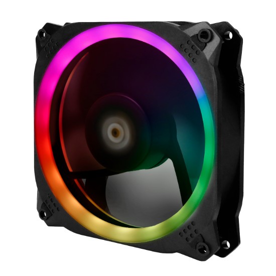Picture of Antec Prizm 120 ARGB Case Fan 5 Pack + Controller - Black