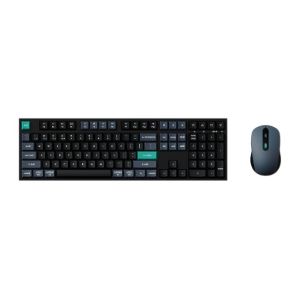 Picture of Keychron B36 100% Layout Wireless Keyboard and Mouse Combo – Black/Green