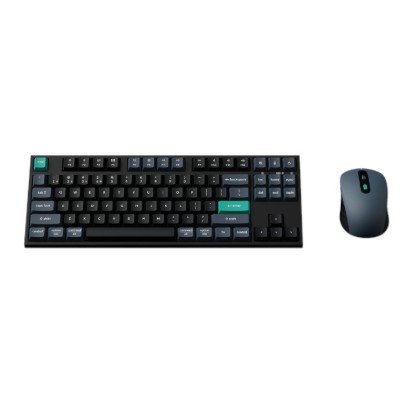 Picture of Keychron B33 80% TKL Wireless Keyboard and Mouse Combo – Black/Green