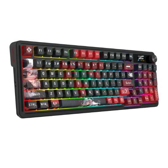 Picture of Redragon K719AK ARTEMIS PRO RGB Wireless LCD Mechanical Gaming Keyboard