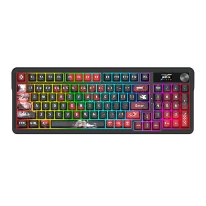 Picture of Redragon K719AK ARTEMIS PRO RGB Wireless LCD Mechanical Gaming Keyboard