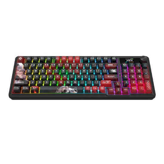 Picture of Redragon K719AK ARTEMIS PRO RGB Wireless LCD Mechanical Gaming Keyboard
