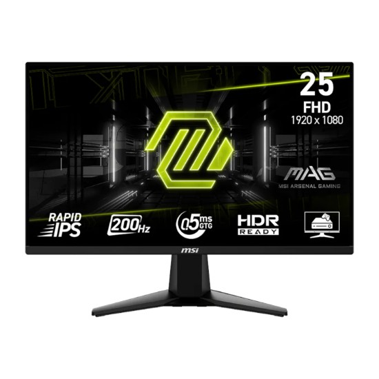 Picture of MSI MAG 255F E20 25" FHD 200Hz Rapid IPS Gaming Monitor