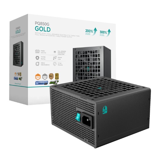 Picture of DeepCool PQ850M 850W 80 PLUS GOLD Fully Modular Power Supply