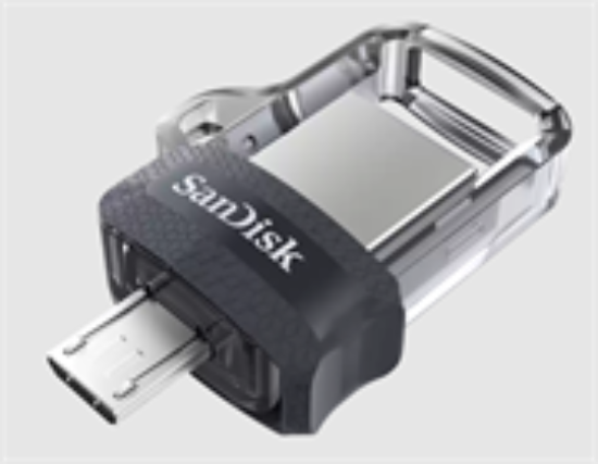 Picture of SanDisk 64GB Ultra Dual Drive m3.0 OTG Flash Drive