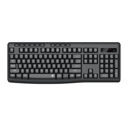 Picture of Redragon BK-7367 Full-size Ergonomic Wireless Membrane Office Keyboard - Black