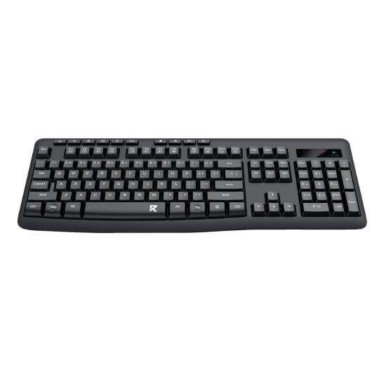 Picture of Redragon BK-7367 Full-size Ergonomic Wireless Membrane Office Keyboard - Black