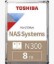 Picture of Toshiba N300 8TB NAS Internal SATA Hard Drive