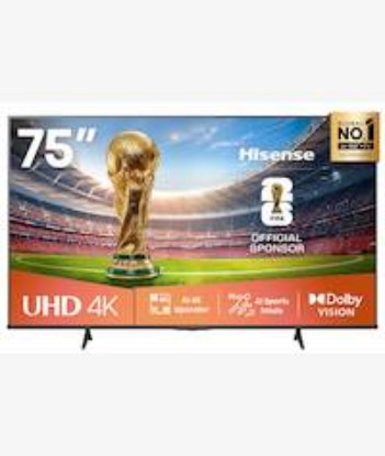 Picture of Hisense 75 Inch A6Q Ultra HD Smart TV