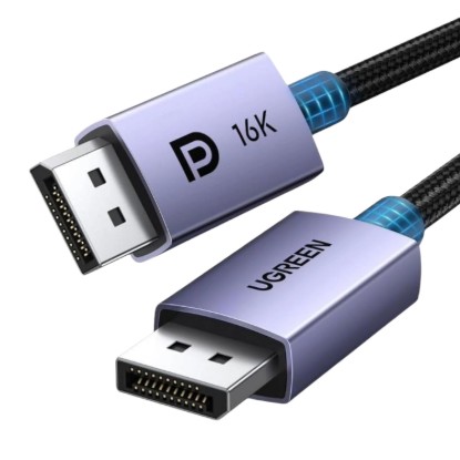 Picture of UGREEN DP2.1 Male to Male 16K Braided 3M Cable