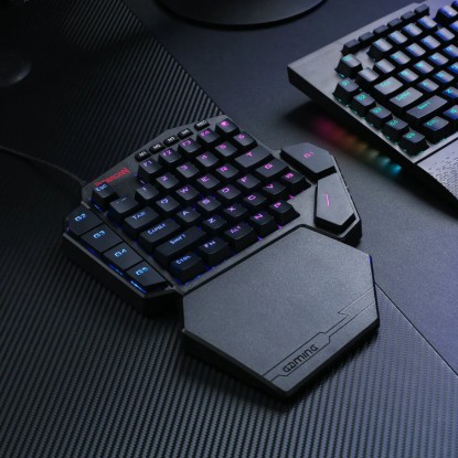 Picture of Redragon K585 DITI ELITE PRO RGB 40% Wireless Mechanical Gaming Keyboard - Blue Switches